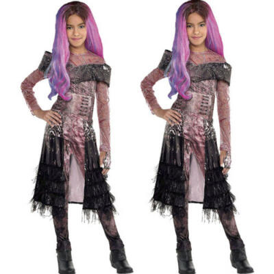 

2019 USA Descendants 3 Audrey Mal Fancy Dress Halloween Cosplay Costume Jumpsuit