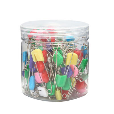 

Stainless Steel Safety Pins Brooch Holder Safe Secure Clips for Baby Diaper