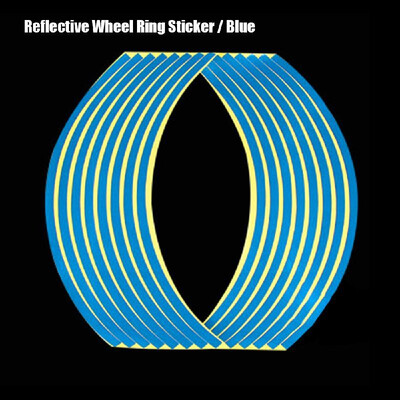 

Reflective Hub Sticker Wheel Ring Sticker Tire Reflector Decoration for Motorcycle