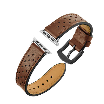 

〖Follure〗Leather Watch Band Replacement Wrist Straps Bracelet for Apple Watch 38MM40MM