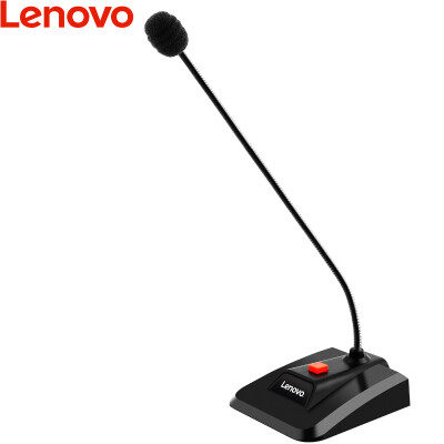 

Lenovo Lenovo computer microphone desktop condenser microphone microphone gooseneck cable conference lecture training voice chat PCM103