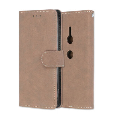 

MOONCASE Sony Xperia XZ2 Vintage Scrub 3 Card Case - Yellow