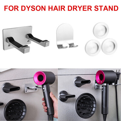 

〖Follure〗Magnetic Holder Wall Mount Bracket Stainless Steel Rack For Most Hair Dryers