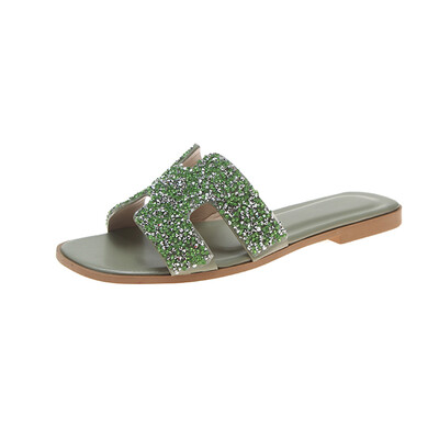 

Slippers for women wearing fashionable water drills for summer outdoors