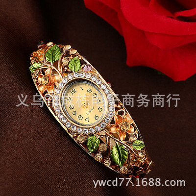 

Bracelet table garden atmosphere diamond ladies bracelet watch