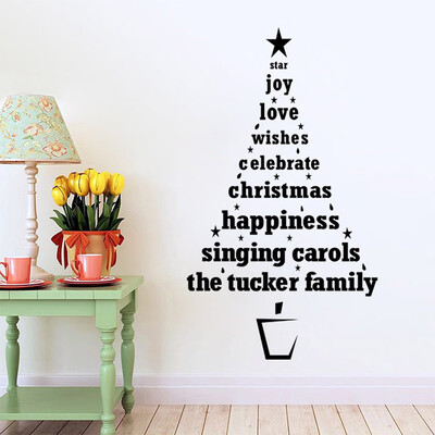 

Toponeto Merry Christmas Removable Wall Sticker Home Christmas Xmas Decor