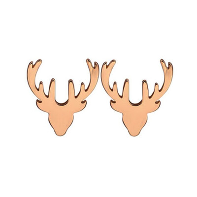 

New Arrival Fashion Deer Stud Earrings for Women Party Christmas Gift Animal Earrings