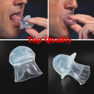 

Silicone Anti Snoring Tongue Retaining Device Snore Solution Sleep Breathing