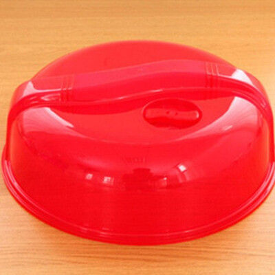 

Safety Plastic Microwave Plate Cover Clear Steam Vent Splatter Lid Food Dis