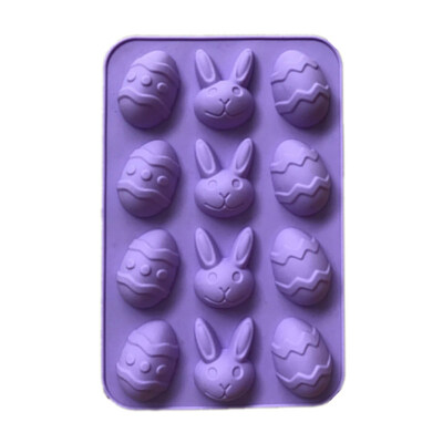 

Easter Egg Rabbit Silicone Cake Fondant Chocolate Mold Biscuit Baking Supply