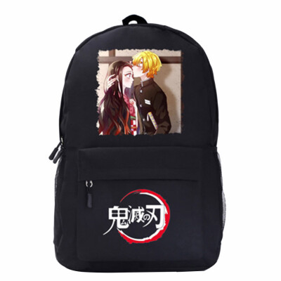 

Demon Slayer Kimetsu no Yaiba School Bag Anime Large Capacity Backpack for Travel Hiking Outdoor Camping Daily Use