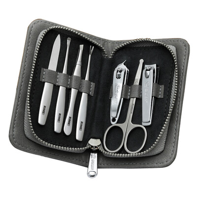 

Jinda Rimei RIMEI nail clipper set 7 piece set nail clippers set nail tool light gray LP77072
