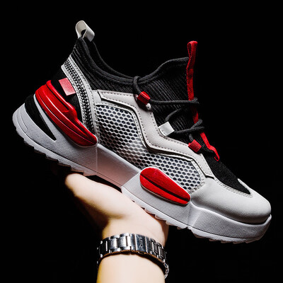 

Mesh breathable sports casual shoes old shoes trend low to help mens shoes casual