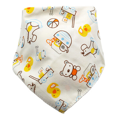 

Cute Cotton Baby Drool Bibs Newborn Triangle Bandana Scarf Boys Girls Baby Bib Burp Cloth