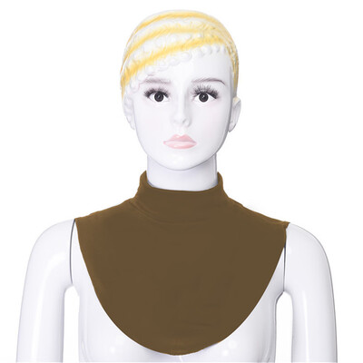 

Gobestart Womens Muslim Moslem Islamic Turtleneck Dickey Mock Modal Neck Cover Scarf