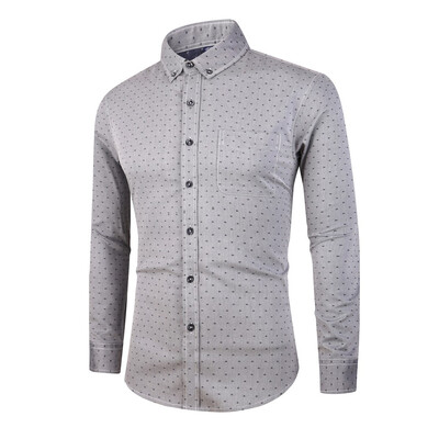 

Tailored Mens Long Sleeve Button Turndown Collar Painting Casual Top Blouse Shirts