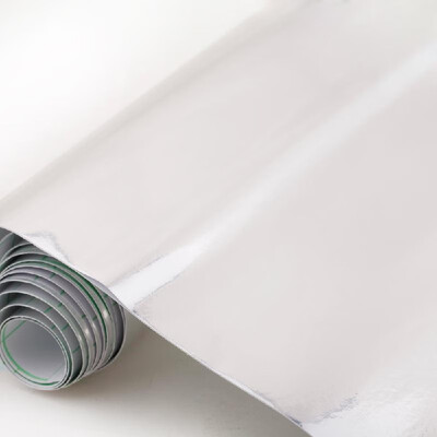 

12″ 60″ Chrome Mirror Silver Vinyl Wrap Sticker Decal Film Sheet Self-adhesive Air Bubble Free