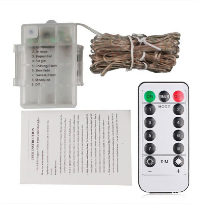 

Umbrella String Lights Camping Tents 8 Lighting Mode 104 LED String Lights Remote Control Umbrella Lights Timer Waterproof Outdoor