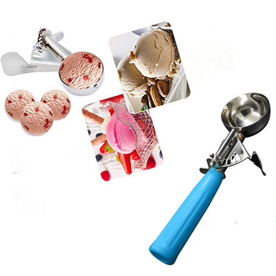 

Toponeto Ice Cream Scoops Cake Trigger Cookie Scoop Stainless Steel Spoon Scoopers Thank