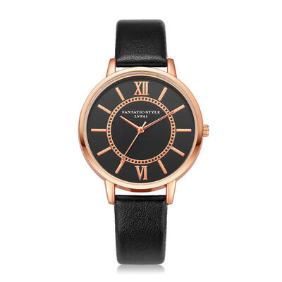 

Hot Womens Watches Business Style Dial Ladies Simple Quartz Wristwatch Casual Leather Strap Clock Gift Mujer Bayan Kol Saati