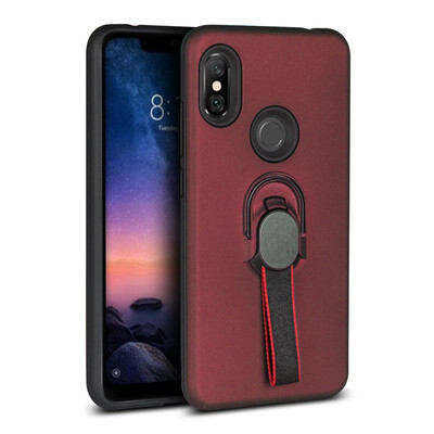 

Magnetic Case Xiaomi Redmi Note 6 Pro Finger Phone Ring Holder Case Redmi Note 6 Note6 Pro Hybrid TPU Cover Redmi note6 Stand Case