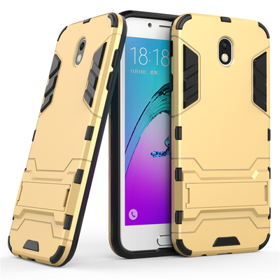 

Goowiiz Phone Case For Samsung Galaxy J3J5 J5 ProJ7 J7 Pro 2017 European Armor PCTPU Silicone Hard Bracket Double Protection