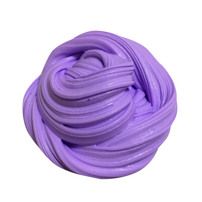 

Siaonvr Fluffy Floam Slime Scented Stress Relief Kids Toy Sludge Toy Black