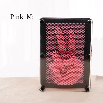 

Pin Art 3D Sculpture DIY Needle Carving Mold Desk Decoration Decorative Room Ornaments