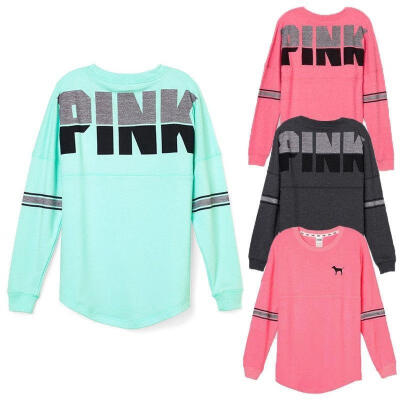 

Women Long Sleeve Pullover Sweatshirt Sweater Casual Autumn Winter Tops