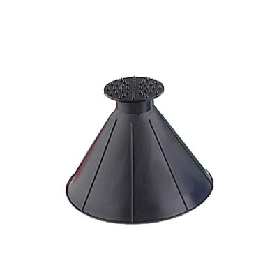 

Scraper Cone Scrape A Round Ice Scraper Car Windshield Snow Scraper Funnel Black