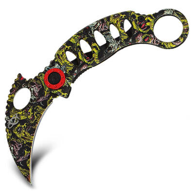

Outdoor Folding Pocket Knife Camping Assited Tactical Knife - Woodpecker Style