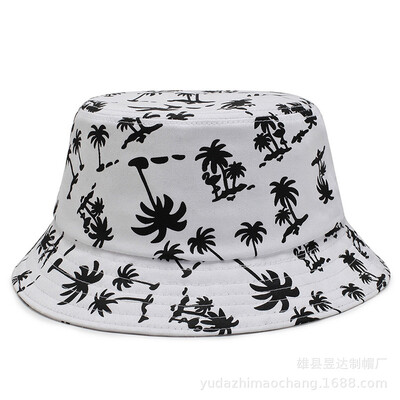 

Men Women Unisex Bucket Hat Festival Fishing Fisher Summer Sun Beach Cap