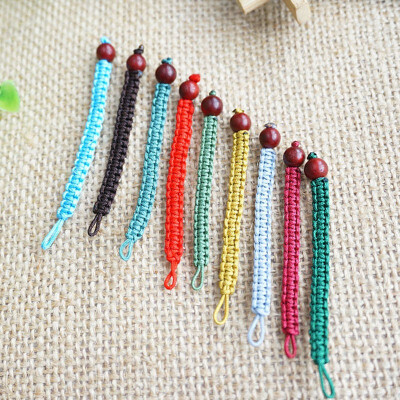 

FW Hand-woven fine jewelry fashion jewelry mobile phone trailer key hanging color small jewelry