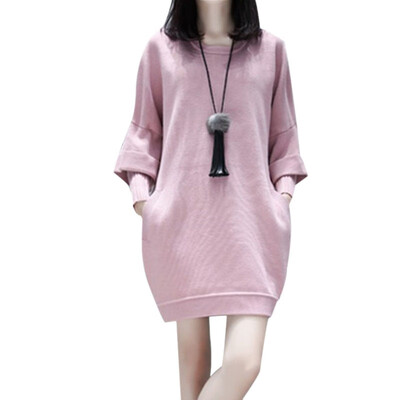 

Fashion Solid Colors Cosy Women hoodies Long Sleeve Casual Loose Fake Two Piece Sweatshirt Tops female clothes Pullover