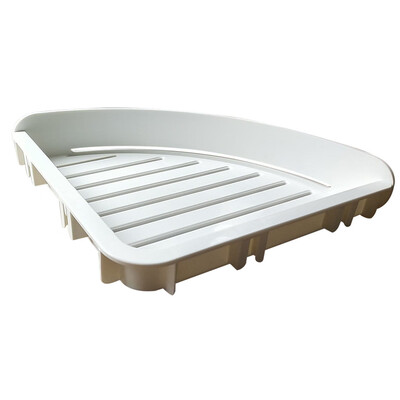

〖Follure〗Bathroom Shelf Wall Hanging Toilet Bathroom Corner Rack Storage Free-punching
