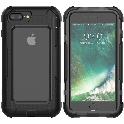 

MOONCASE Samsung Galaxy S9 Sliding Grieff Mobile Shell Series - Black Gray