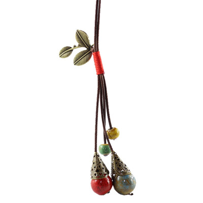 

New Style Jewelry Wholesale Simple Ceramic Necklaces Mothers Womens Gift Necklace Pendant Drop Shipping