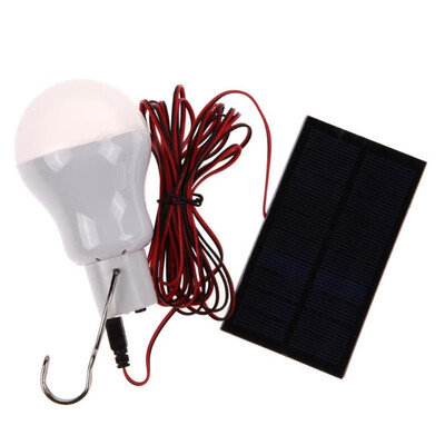 

Portable Solar Power LED Bulb Lamp Outdoor Lighting Camp Tent Fishing Lamp