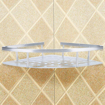 

Greensen Kitchen Shelf Aluminum Tableware Storage Rack Fruit And Vegetable Triangle Drain Rack