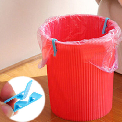 

〖Follure〗Practical Waste Basket Clamp Garbage Rubbish Bag Anti-Slip Fixation Clip