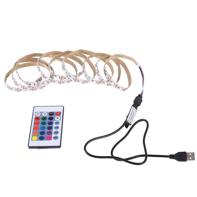 

〖Follure〗USB Powered 90 LED Strip light RGB Decor Lamp Tape For TV Background Lighting