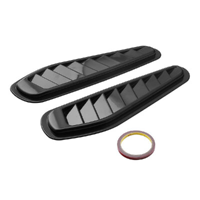 

1 Pair Universal Car Decorative Air Flow Intake Scoop Vent Cover Hood Fender