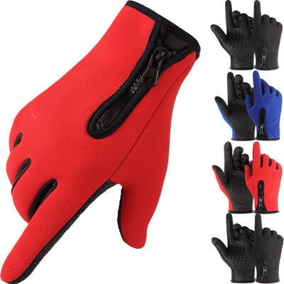 

Warm Windproof Anti-slip Thermal Touch Screen Gloves Men Women Unisex Gloves