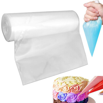 

50Pcs Disposable Cream Pastry Bag Icing Piping Cake Cookie Decorate Baking Tool