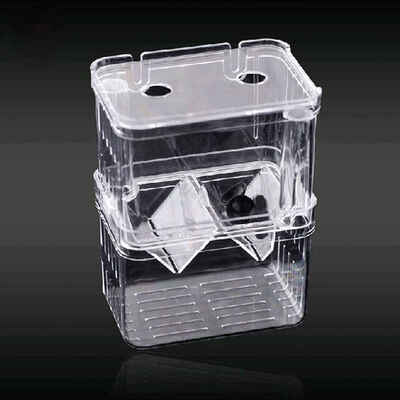 

Multifunctional Fish Breeding Acrylic Isolation Box Incubator Breeder for Fish Tank Aquarium Accessory
