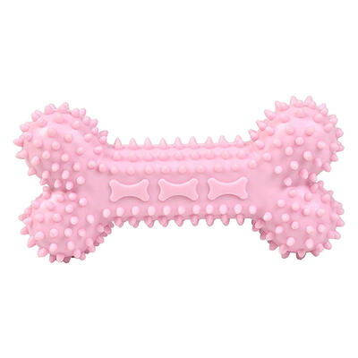 

TPR Pet Toy Thorn Bone Dogs Bite Chew Molar Tooth Cleaning Interactive Toys