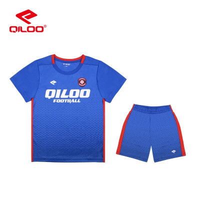 

QILOO Football set children summer sweat absorption comfort 11239