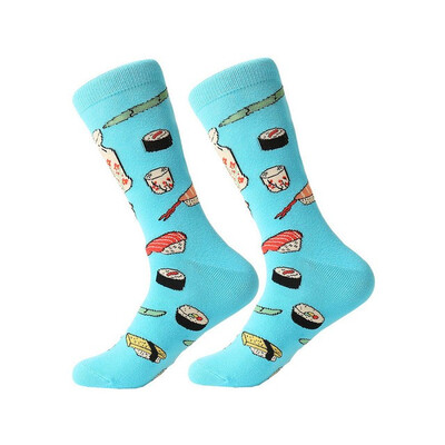 

Creative High Quality Fashion men&women socks cotton funny crew cartoon animal fruit print novelty gift socks