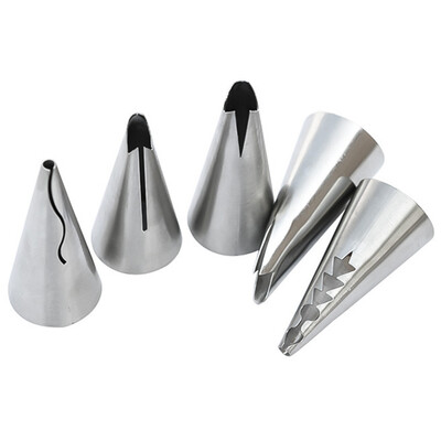 

Icing Piping Nozzle Pastry Cake Decor Tips Skirt Sugar Stainless steel Tools