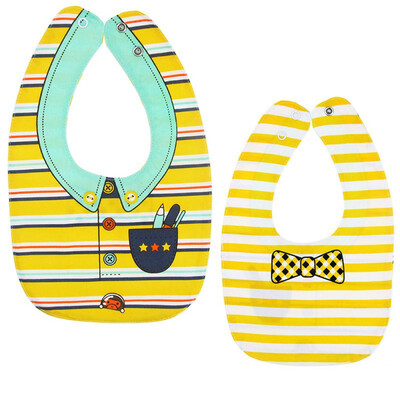 

14 styles Newborn Baby bibs burp cloth print Cartoon striped baby Feed bibs Infant Toddle burp brand cotton bandana accessories
